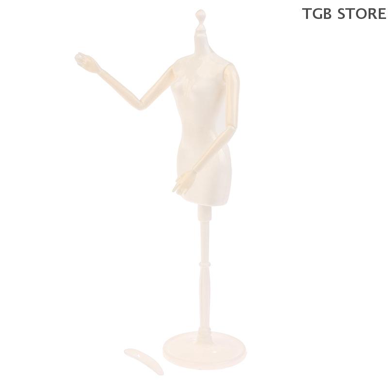 1 шт. Манекен для кук Вешалка для пальто Подставка для юбок Свадебная стойка-манекен для кукольного домика Гуманоидная модель Игрушка Форма для демонстрации платьев