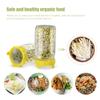 Seed Growing Germination Wide Mouth Tool Sealing Ring Lid Strainer Mesh Sprout Cover Sprouting Lid