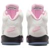 Мужские кроссовки Air Jordan 5 Retro Medium Soft Pink Белый Черный HQ7978-102