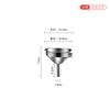 304 Stainless Steel Funnel Utility Kitchen Gadget Oil Leakage Wine Leakage Thickened Multi-specification Size Number with Mesh