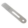 WUTA Leather Craft Round Leather Blade Chrome for DIY Leather Craft Tool Knife, Knife, Width Approx. 35mm, Steel, Crafts, (Round Blade)