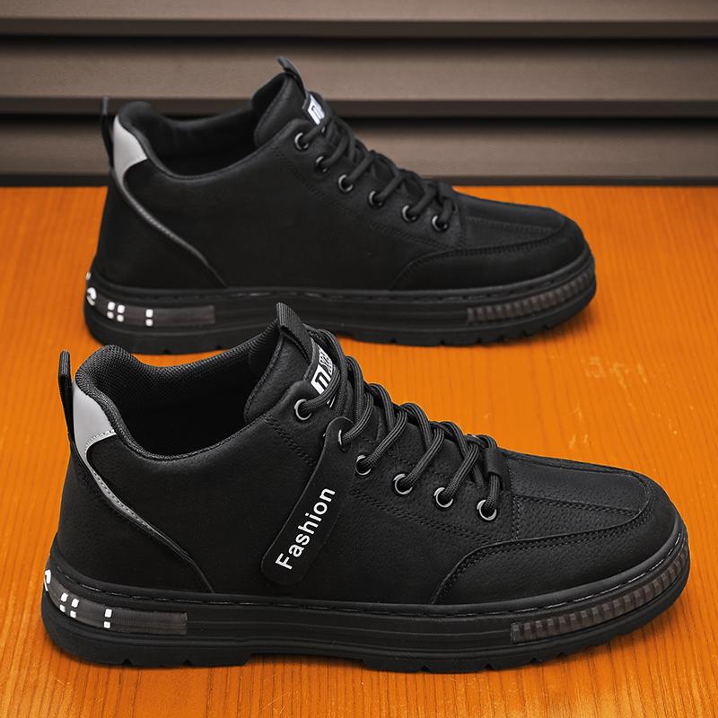 Высокие мужские ботинки осень-зима мужская обувь рабочие защитные кроссовки зимние уличные повседневные спортивные кроссовки мужские ботильоны