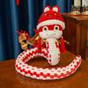Year Of The Snake Mascot Plush Toy Stuffed Animal Doll Home Decor Gift Cartoon