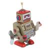 Шагающий робот заводная игрушка винтажный металлический коллекционный интересный ручной работы робот-ремонтник заводные игрушки для подарка на день рождения украшение