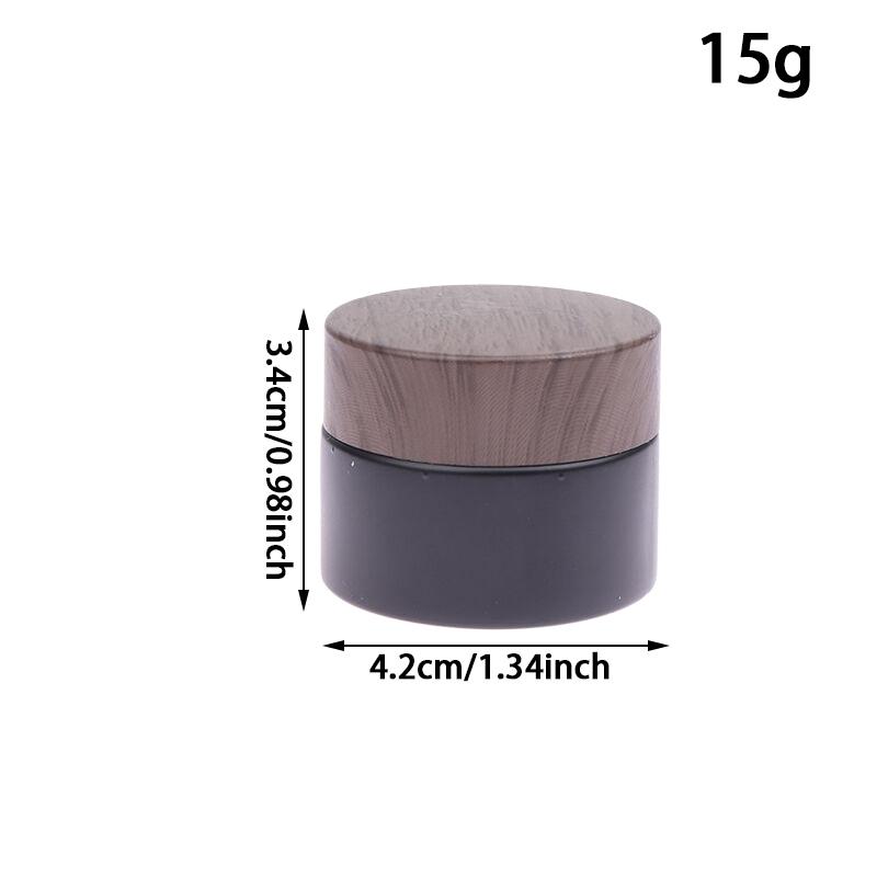 Пустые банки из матового стекла, банка для крема, косметический контейнер с крышкой, стеклянная бутылка 5-100 г, контейнер для макияжа, дорожные косметические банки