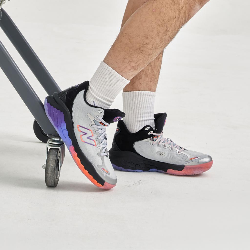 New Balance Мужские кроссовки Fresh Foam BB All-Star Серый кварц-серый черный BBFRSHU1