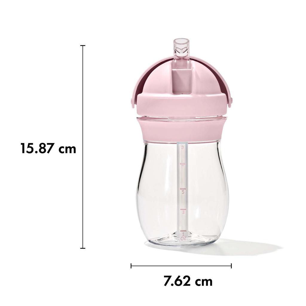 OXO Tot Straw Cup Tall Blossom Mug Dishwasher Safe Stylish Leakproof 63164400