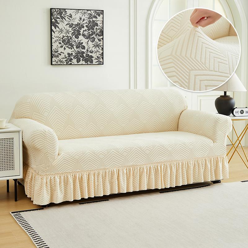 Новый жаккардовый чехол для дивана для гостиной, чехол для дивана, 1/2/3/4-местный эластичный чехол для дивана, L-образный угловой чехол для дивана для дома