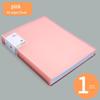 Colorful A4 Document Storage Book with 10,100 Pages and Transparent File Pages