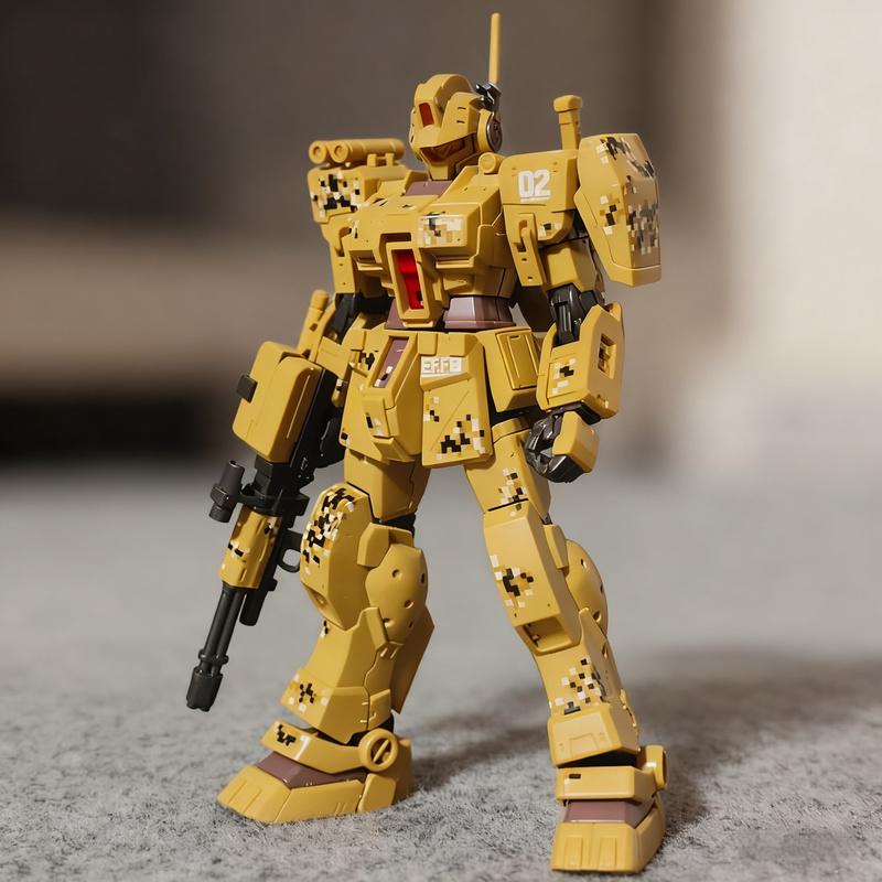 XFS HG1/144 GM Spartan Пустынная Цветовая Схема Модель Меха для Сборки Набор Фигурок Действия Настольное Украшение Кукла Головоломка для Мальчика Игрушка Подарок