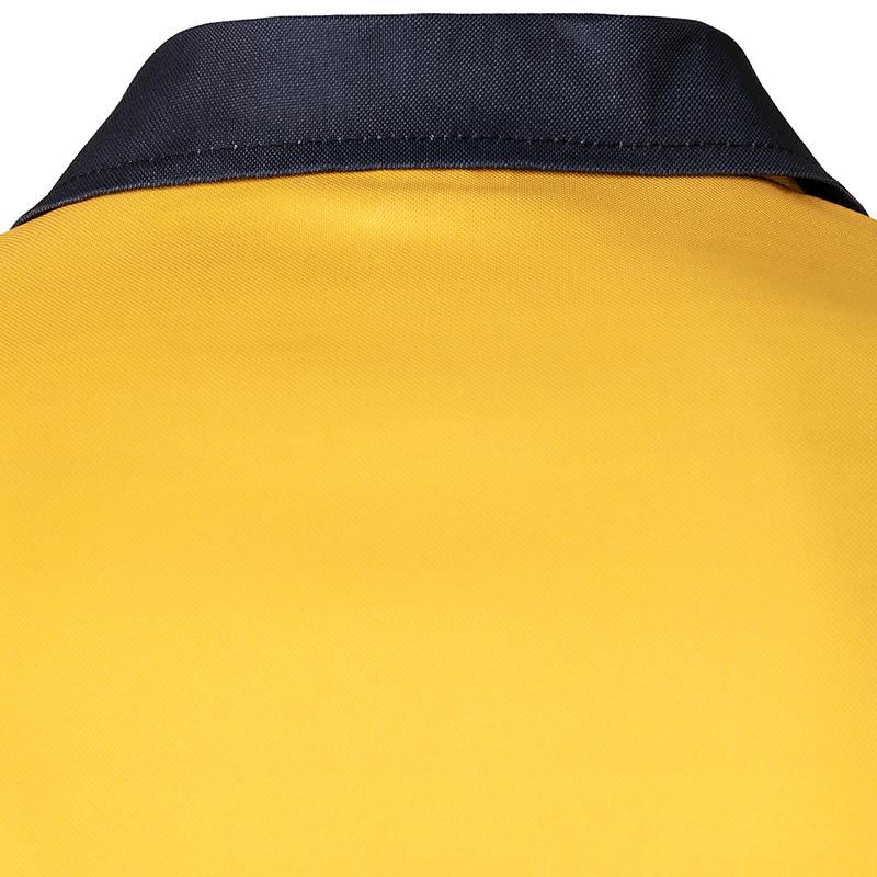 Летняя мужская повседневная рубашка поло с коротким рукавом в деловом стиле, мужская спортивная рубашка поло для гольфа с лацканами, 100% полиэстер