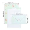 Printing Floral Pattern Variety Designs Writing Paper 6PCS Letter Stationery With Envelopes 3PCS