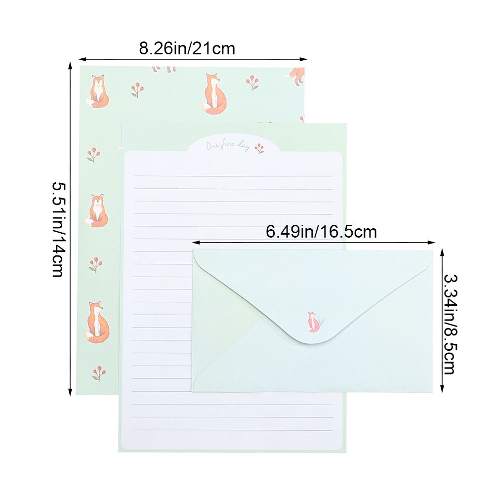 Printing Floral Pattern Variety Designs Writing Paper 6PCS Letter Stationery With Envelopes 3PCS