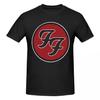 2025 Новая летняя футболка с графикой F-Foo Band Fighters Rock Y2KIdea с круглым вырезом, мужская и женская, большого размера