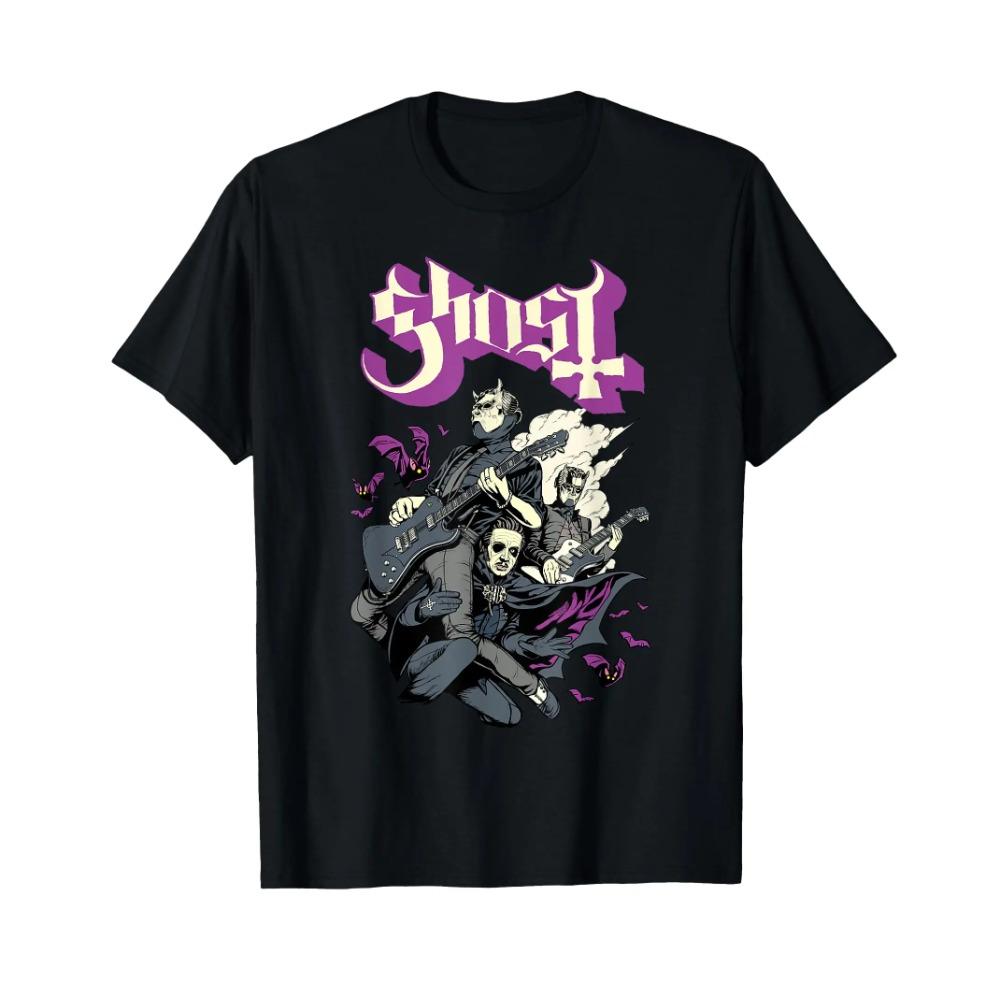 Ghost Band Rock Music Bats and Band T-Shirt