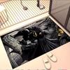 Batman Print Rug, Washable Floor Carpet, For Entryway Dorm Laundry Room Office Study, Home Decor Birthday Christmas Gift