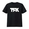 Thousand Foot Krutch TFK Логотип Мужская Черная Футболка Доступна в Размерах S 3XL винтажная Стиранная дизайнерская одежда с принтом Мягкая Стильная