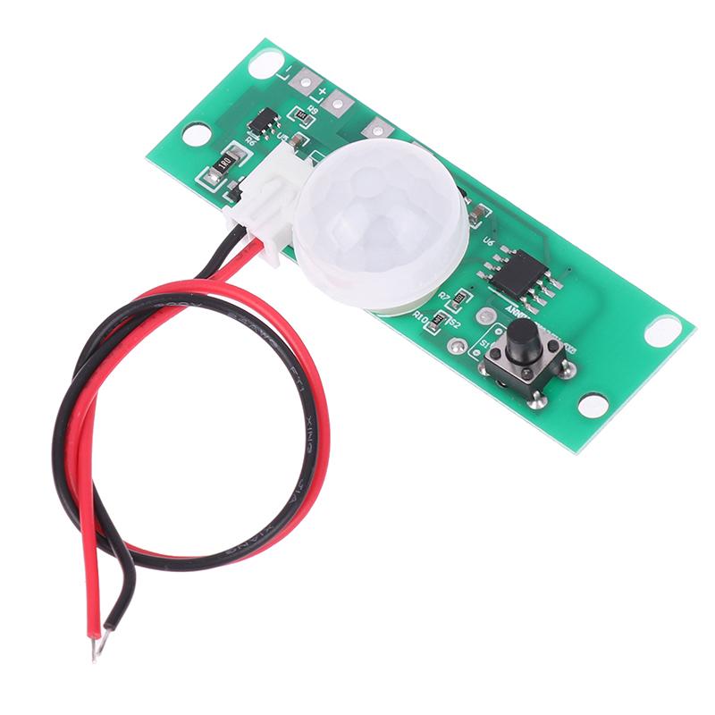 1Pc 3.7V Diy Solar Lamp Board Control Sensor Night Light Module Controller Infrared Human Body Induction Solar Circuit Board