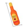 Durable Eco-Friendly Funny Pet Plush Wine Bottle Dog Chew Toy Squeaky Teeth Cleaning Bite Resistant
