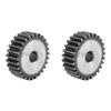 10 11 12 13 14 15 16 17 18 19 20 21 22 Teeth 2 Module 2M Pilot Bore 6.28mm Pitch 45# Steel Straight Flat Pinion Wheel Spur Gear