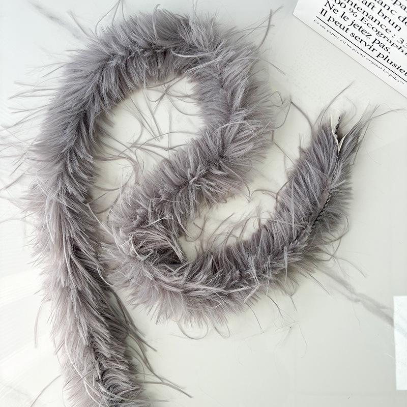 Разноцветная имитация марабу-перьев индейки для костюмов и пижам, сделанных своими руками