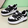 Boy's Plus Size Fashionable Thick Soled Roller Skates Girl's Wheeled Sports Shoes Outdoor Sneaker
