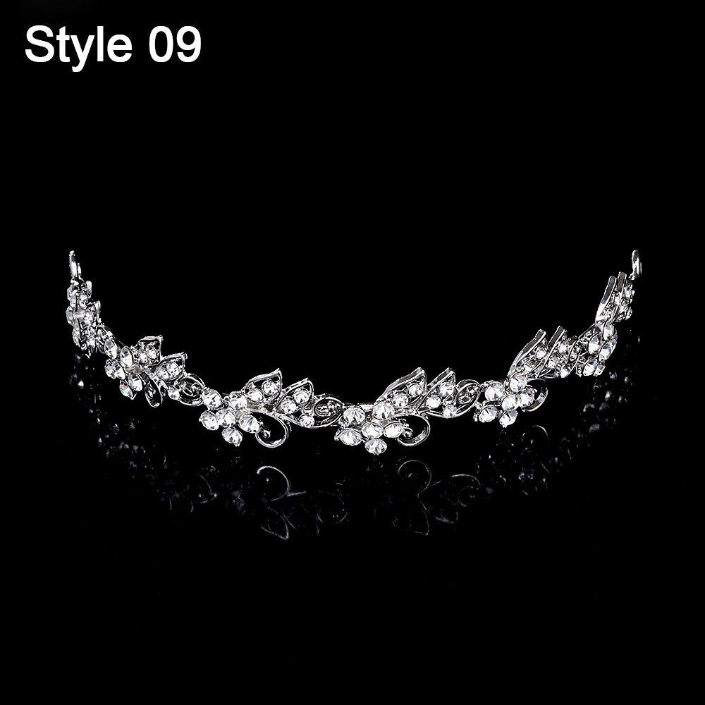 Girls Wedding Party Headdress Crown Headbands Fashion Hair Accessories Princess Tiara Headpieces