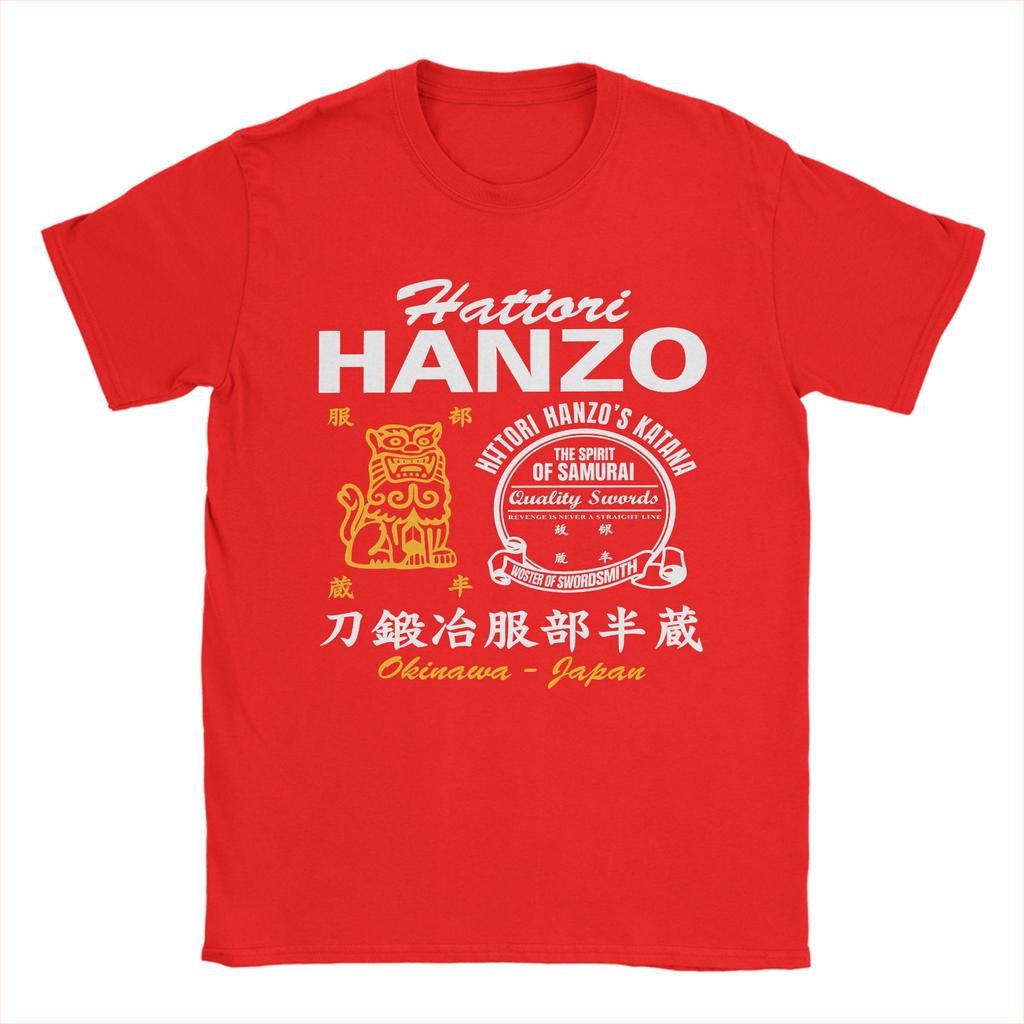 Men Hattori Hanzo T Shirts Cotton Clothes Novelty Short Sleeve Crewneck Tees Plus Size TShirt