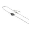 Les Trésors De Lily [I9102] - Silver Bracelet 'Flora' Black Silver (rhodium Plated) - 10 Mm