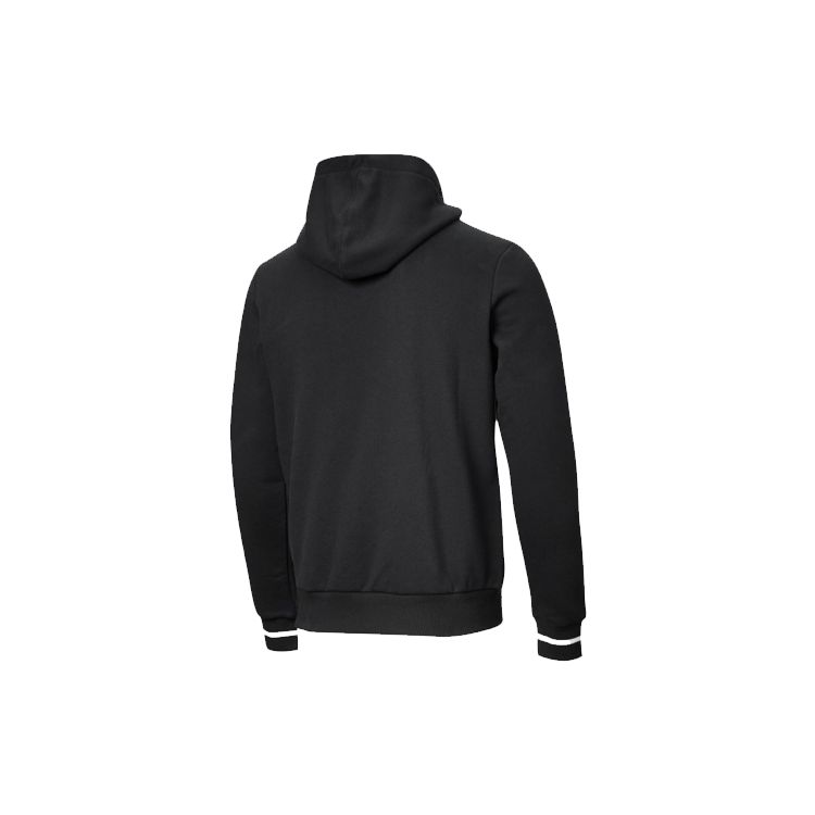 Puma Printed Pullover Hoodie Men Tops Black 852007-01