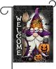 Dyrenson Welcome Halloween Gnome Decorative Garden Ag, Horror Jack O Lantern Pumpkin Yard Outside Home Decoration, Scary S SSL