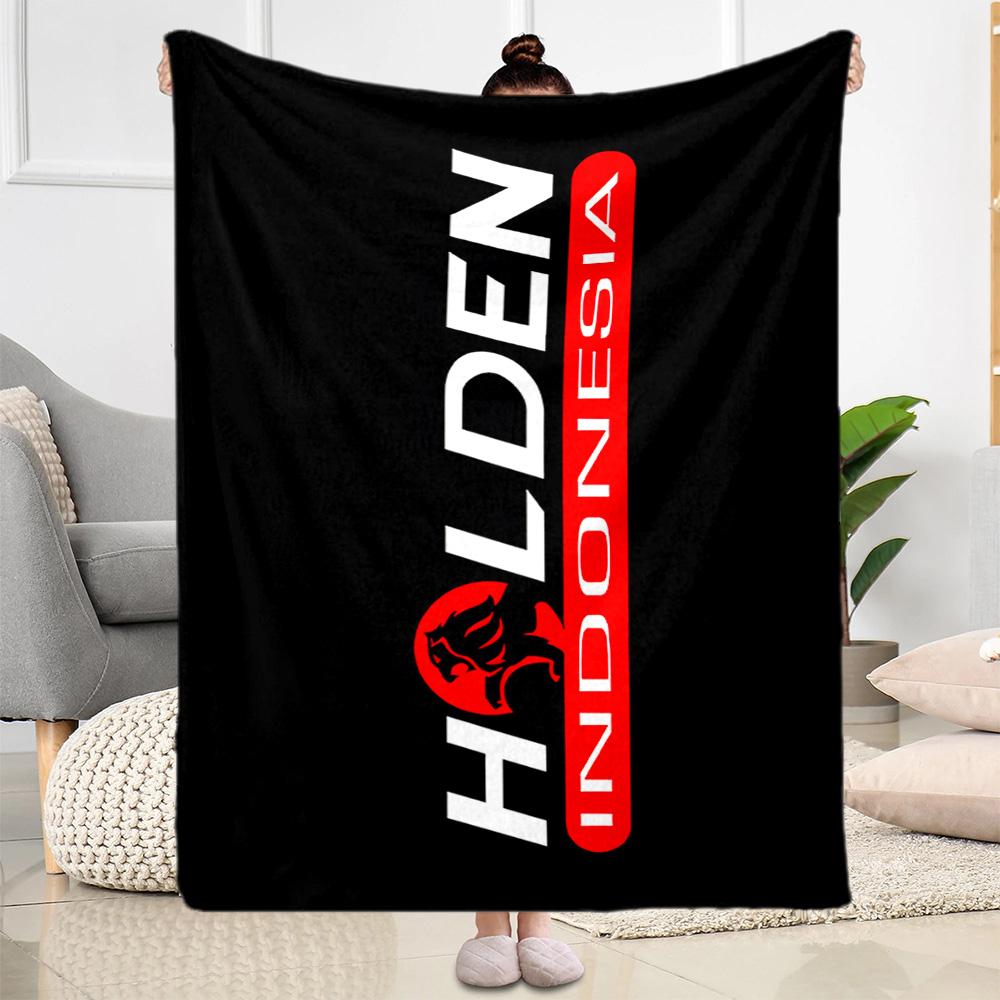 Electric Energy Holden Logo Flannel Blanket-Soft and Suitable for Sofas,Beds,Offices,Travel,All Seasons,Great Gift for Holidays and Birthdays.