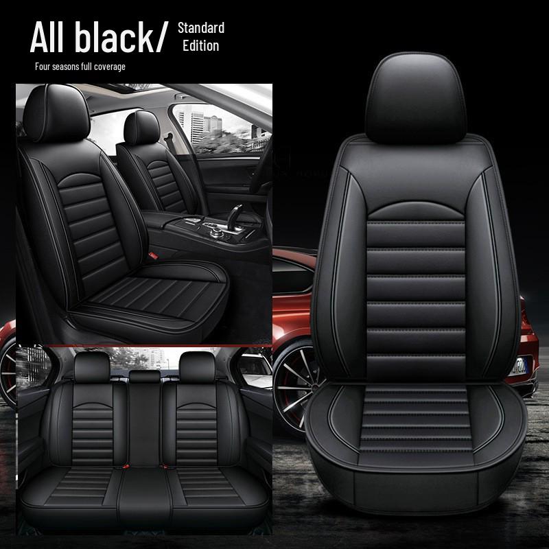 Универсальная кожаная подушка на сиденье автомобиля для пикапов с пятью сиденьями, всесезонная, с полной защитой
