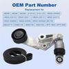 New!Serpentine Drive Belt Tensioner Pulley Kit For Chevy Prizm Toyota Celica Corolla Matrix 38286 6PK1880