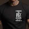 I Survived the NYC Earthquake Shirt NYC Earthquake Chest Logo NY Sarcasm Tshirt