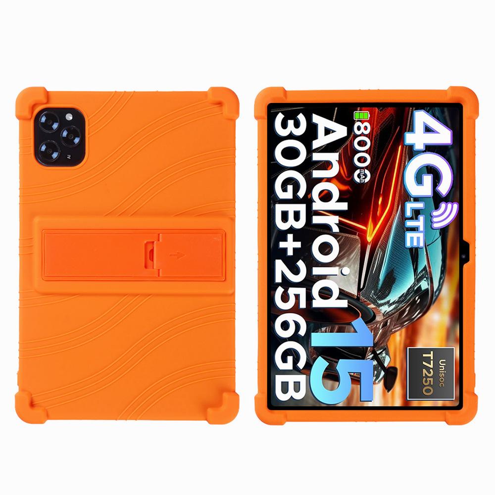 For Doogee Tab G6 Case Adjustable Kickstand Silicone Tablet Protective Cover