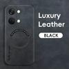 Magnetic Retro Leather Soft Case For OnePlus Nord 3 Nord3 5G Wireless Charging Phone Case Cover