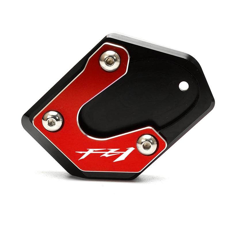 For Yamaha FZ1 FZ 1 2006-2015 FZ6 FZ6R FZ6-S2 2004-2009 Accessories Motorcycle Aluminum Kickstand Foot Side Stand Extension Pad