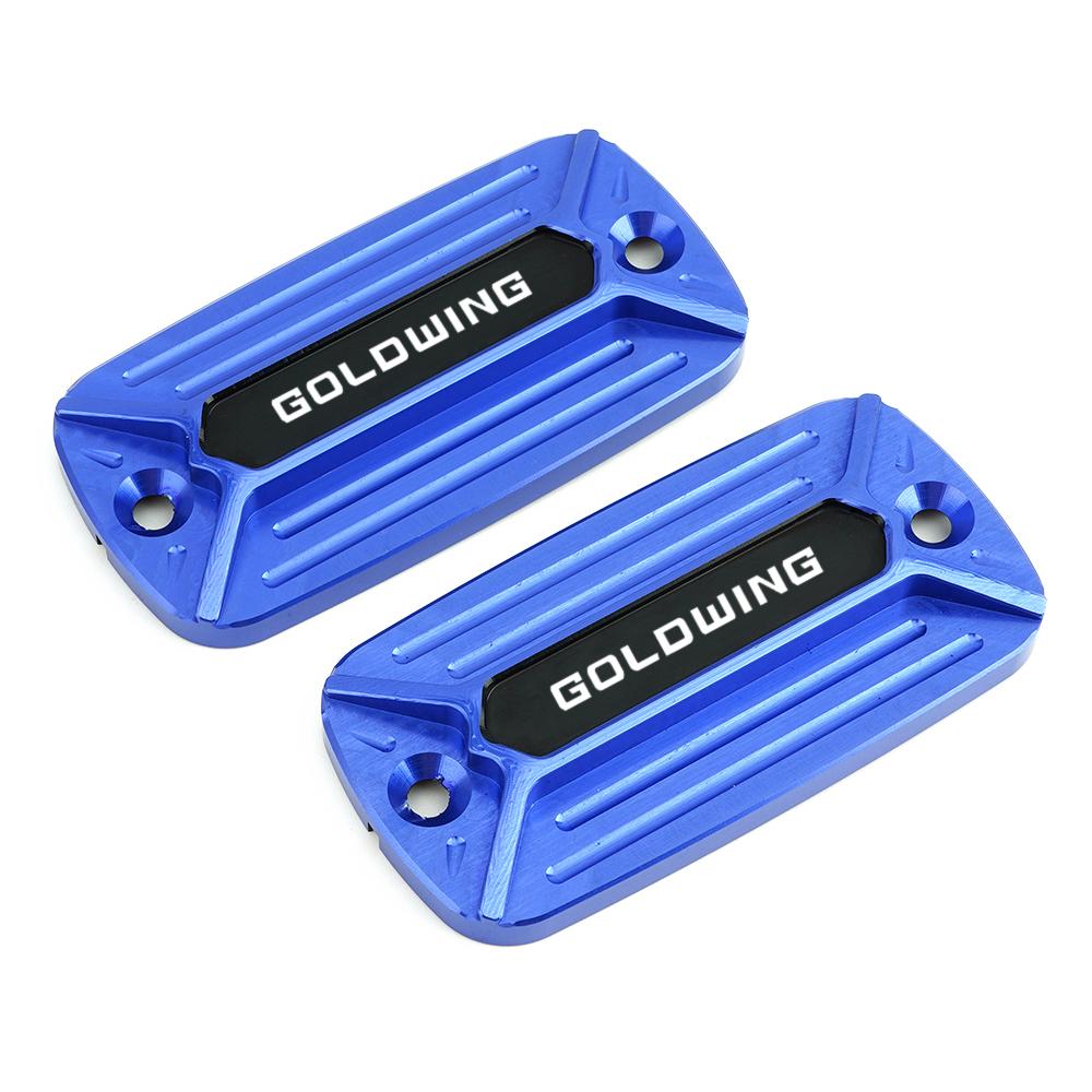 Для Honda Goldwing 1800 1500 GL1800 GL1500 VTX 2010-2018 передняя крышка бачка тормозной жидкости, крышка бака мотоцикла с ЧПУ