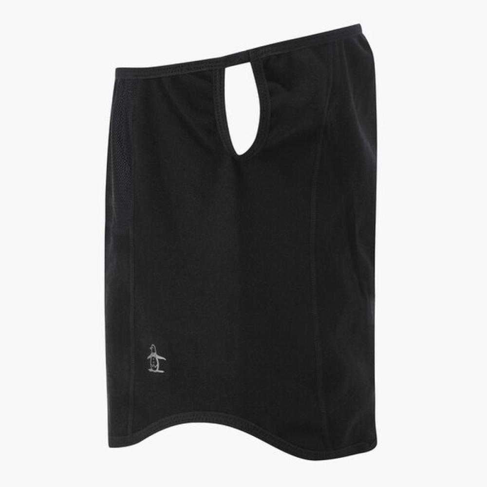 MunSingwear Men S Thermal Pullover Face Cover Black Mr421mwmo4