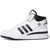 Forum Mid White Black Black Кроссовки унисекс Cloud-White Core-Black FY7939