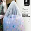 Сумки для хранения одежды, Пыленепроницаемые прозрачные сумки большого размера, Домашняя организация одеял из хлопка большой вместимости для переезда