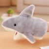 Stuffed Animals Shark Puppet Plush Animal Plush Hand Puppet Parent-Child Interactive   Kids Toy