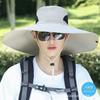 Sun Hat Fishing Hat Climbing Hat Bucket Hat Outdoor Summer Travel Large Brim Men and Women Sun Protection Outdoor
