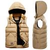 Men's Autumn and Winter Thick Down Cotton Vest