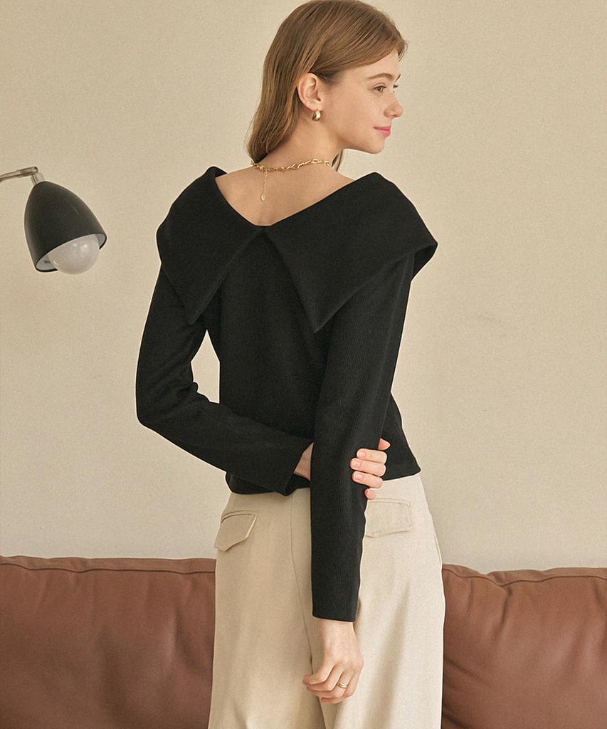 MICANE Daylily Big Collar Tee