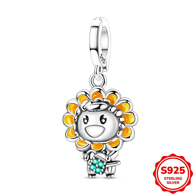 New In Copper Various Doll Series Dangle Charm Bead Fit 3Mm Bracelet Necklace For Women Pendant Luxury Diy Jewelry Gift