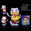 Pokemon Pikachu Cosplay Tyranitar Figure 13CM Resin Collectible Model Desktop Decoration For Anime Fans Pokemon Collectors