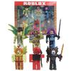 Игровые фигурки Roblox 2,5–3 дюйма, куклы из виртуального мира, разные стили с оружием, коллекционные игрушки для детей от 6 лет