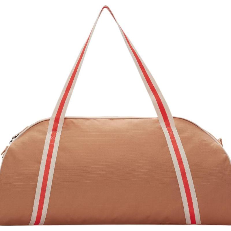 Nike Polyester Training Bag, Handbag, Shoulder Bag, Crossbody Bag, Gym Bag Tubas Unisex Amber Brown & Bright Dark Red Casual DH6863-225